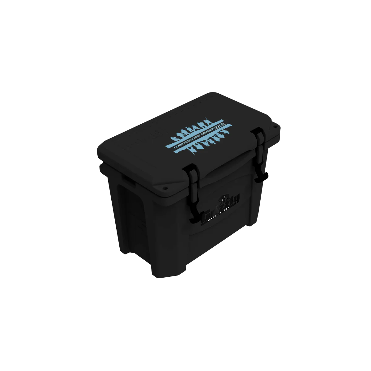 COURAGEOUSLY CONSERVATIVE SILHOUETTE - Grizzly 15 Black