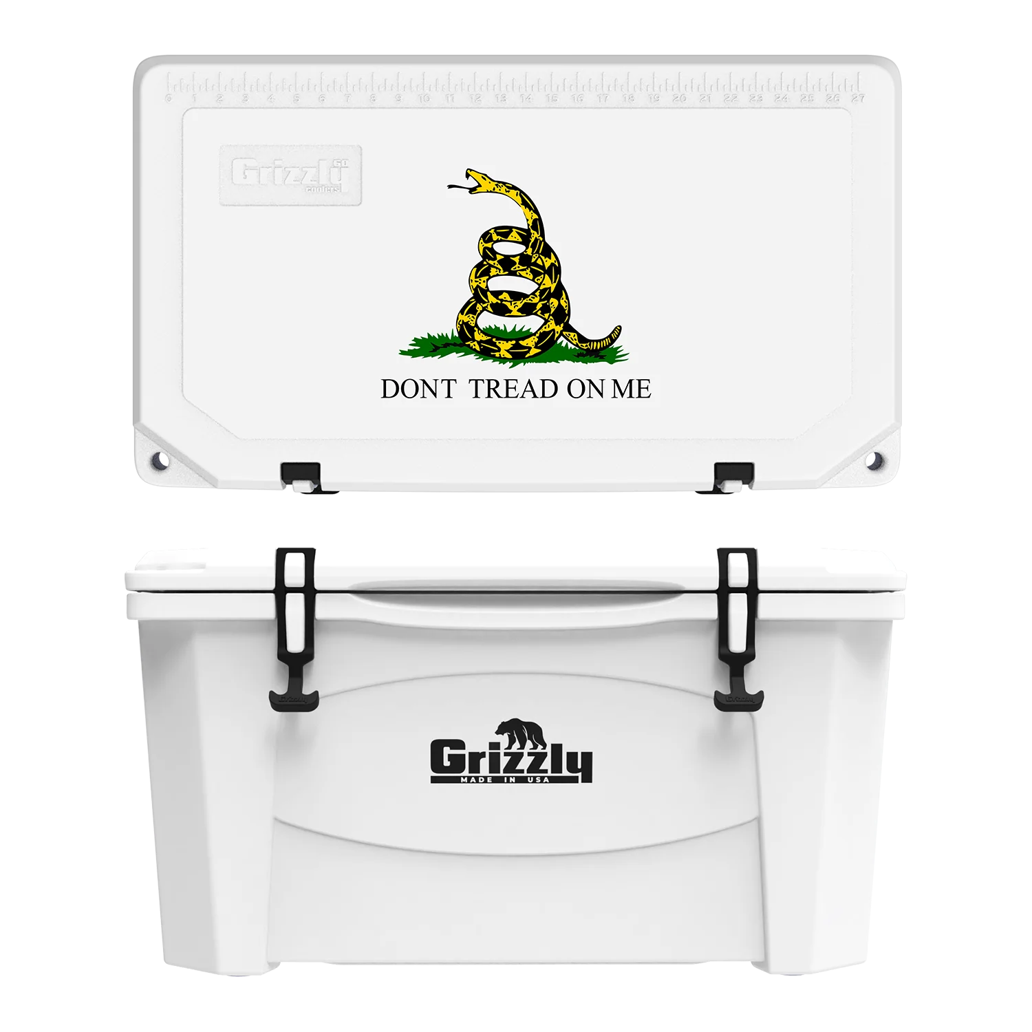 DONT TREAD ON ME Grizzly 60 - White