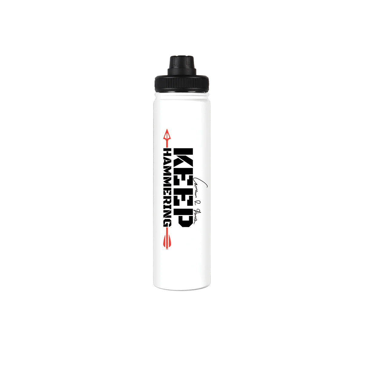 Keep Hammering Grizzly 20oz Water Bottle