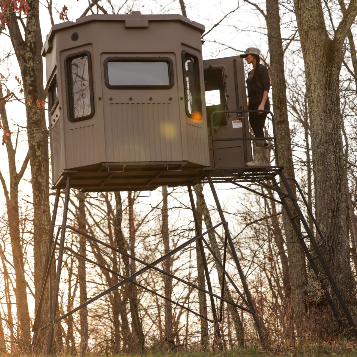 Premium Tower Alpha Hunting Blind Kit - Image 4